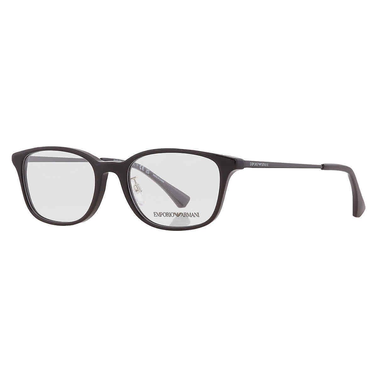 Emporio Armani Demo Square Eyeglasses EA3217D 5017 52 EA3217D 5017 52