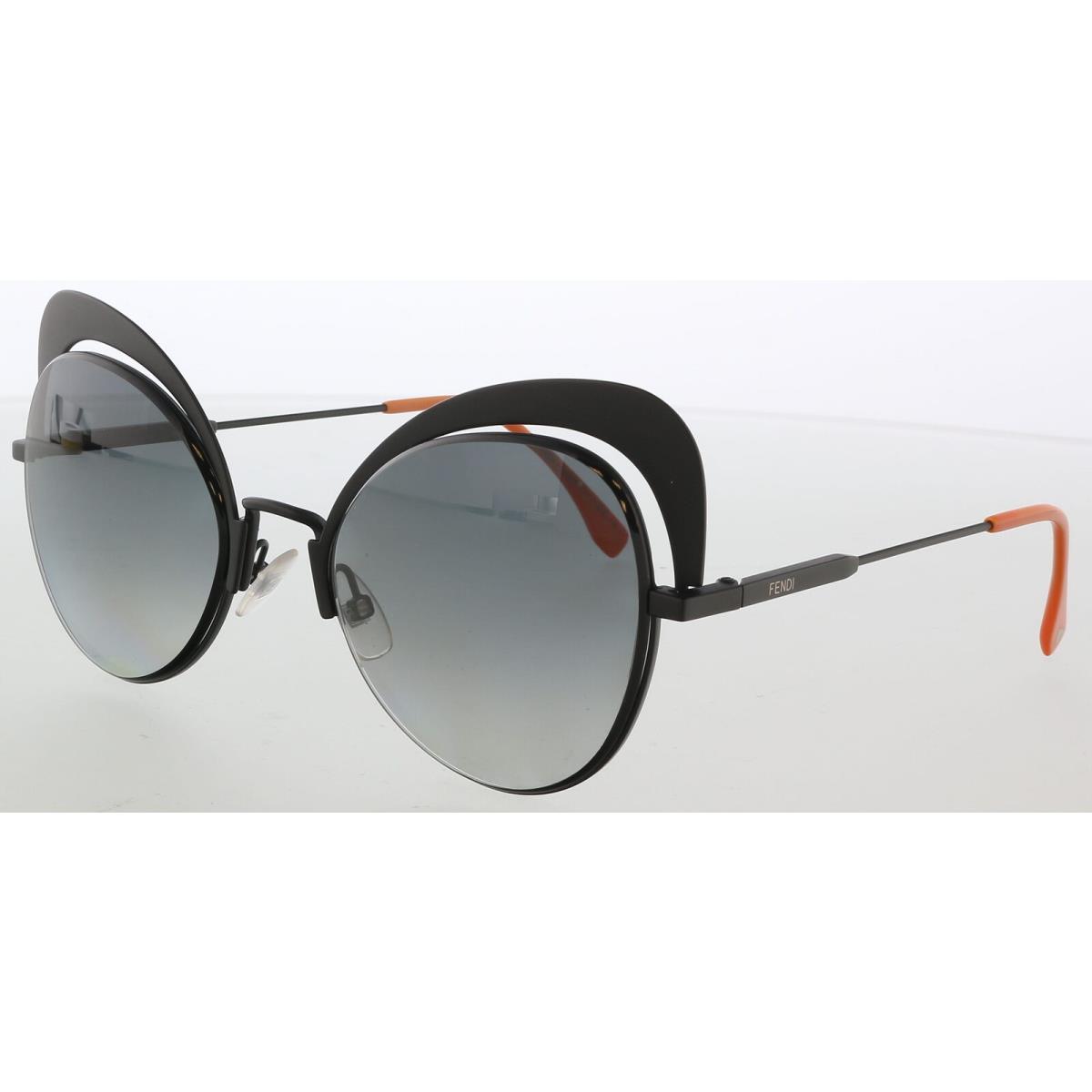 Fendi 0247/S 9O 0807 Black Butterfly Sunglasses