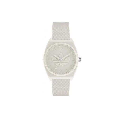 Adidas Sports Watch White Strap and White Dial AOST22035