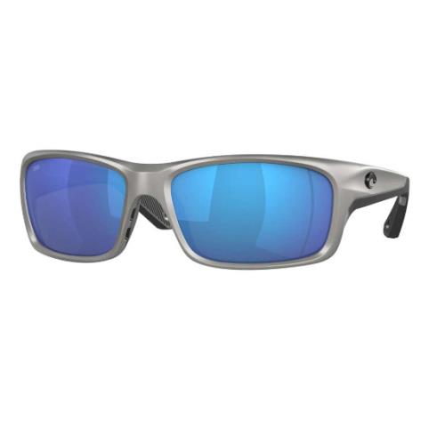 Costa Del Mar Sunglasses Jose Pro Silver Metallic W/blue Mirror 580G Lens