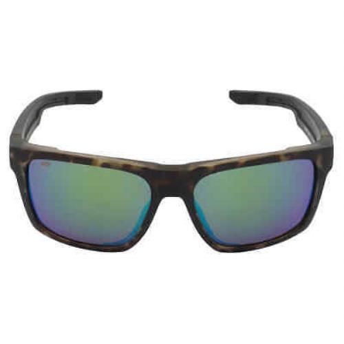 Costa Del Mar Lido Green Mirror Polarized Polycarbonate Men`s Sunglasses 6S9104