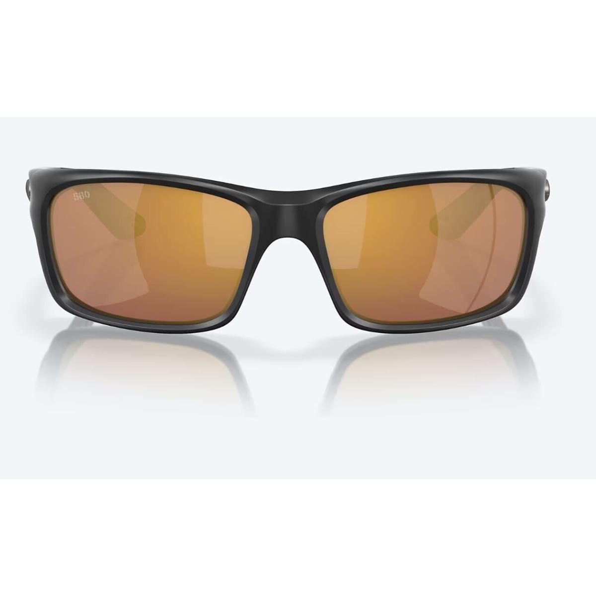 Costa Del Mar Jose Pro Matte Black / Gold Mirror Polarized Glass 580G