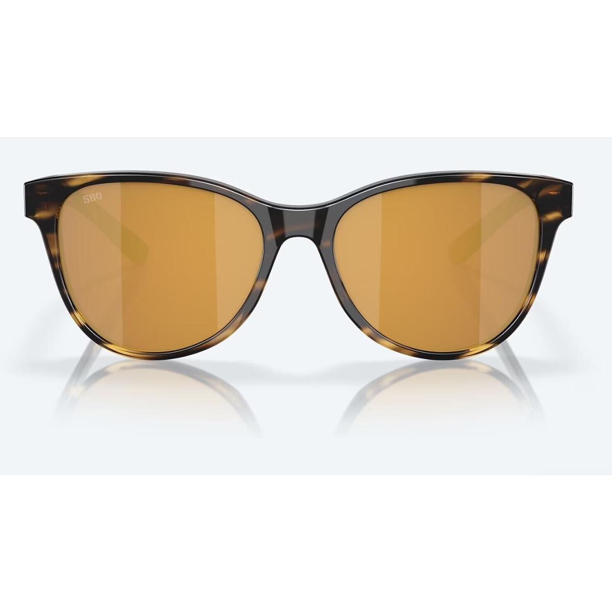 Costa Del Mar Catherine Tortoise / Gold Mirror Polarized Glass 580G