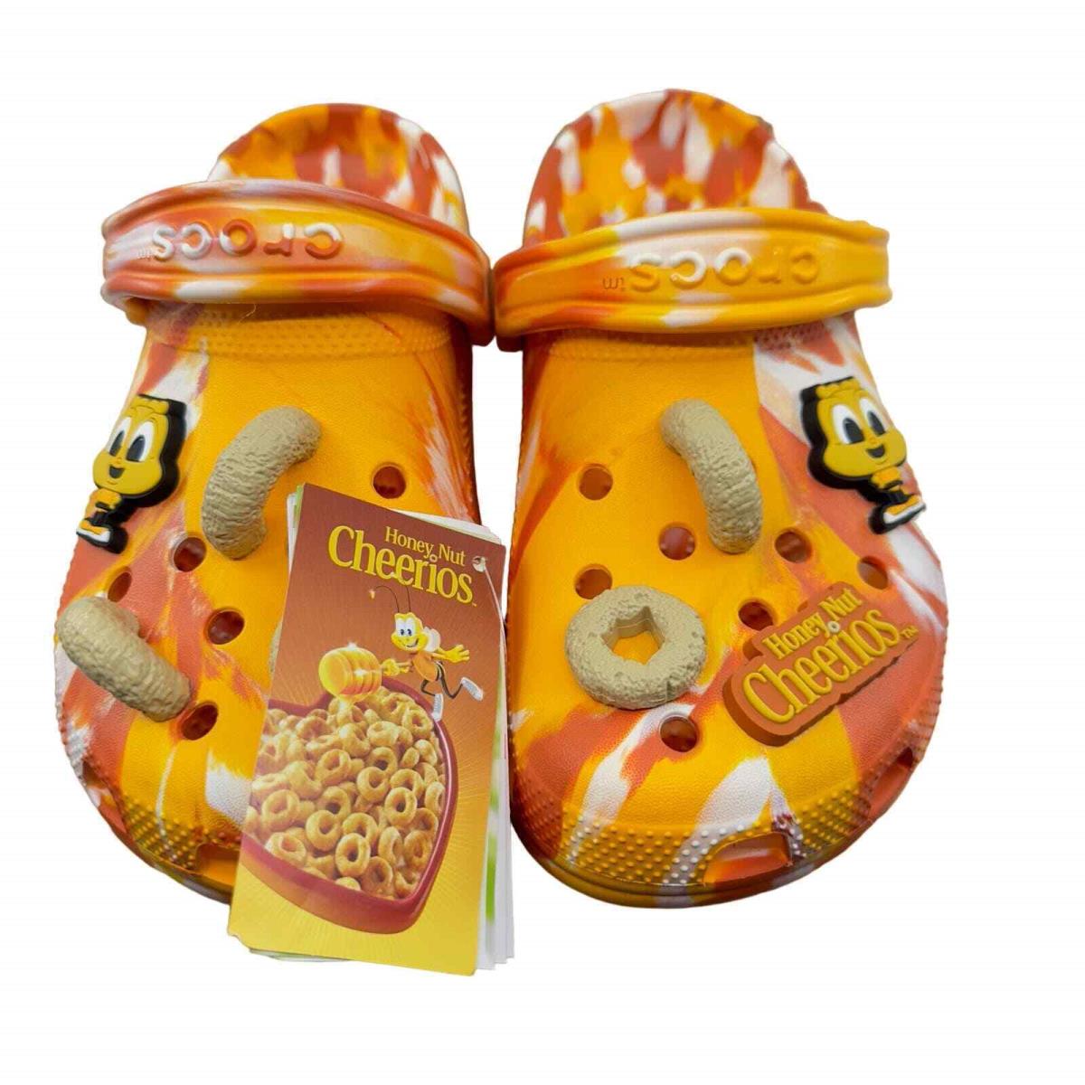 Crocs Classic Clog Honey Nut Cheerios `orange Yellow` 207929-846 Size J6