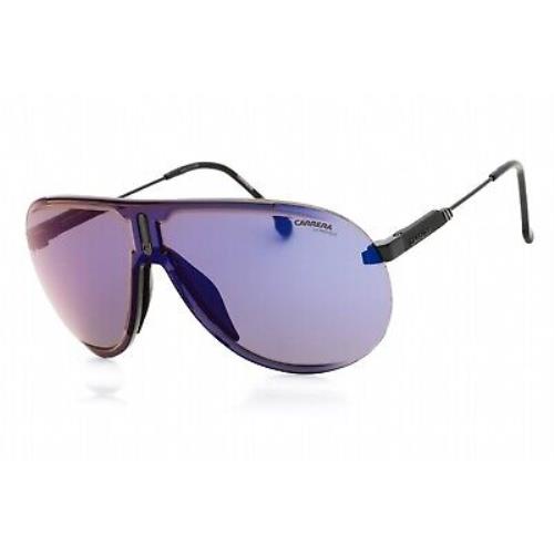 Carrera Superchampion D51 XT Sunglasses Black Blue Frame Blue Lenses 99mm