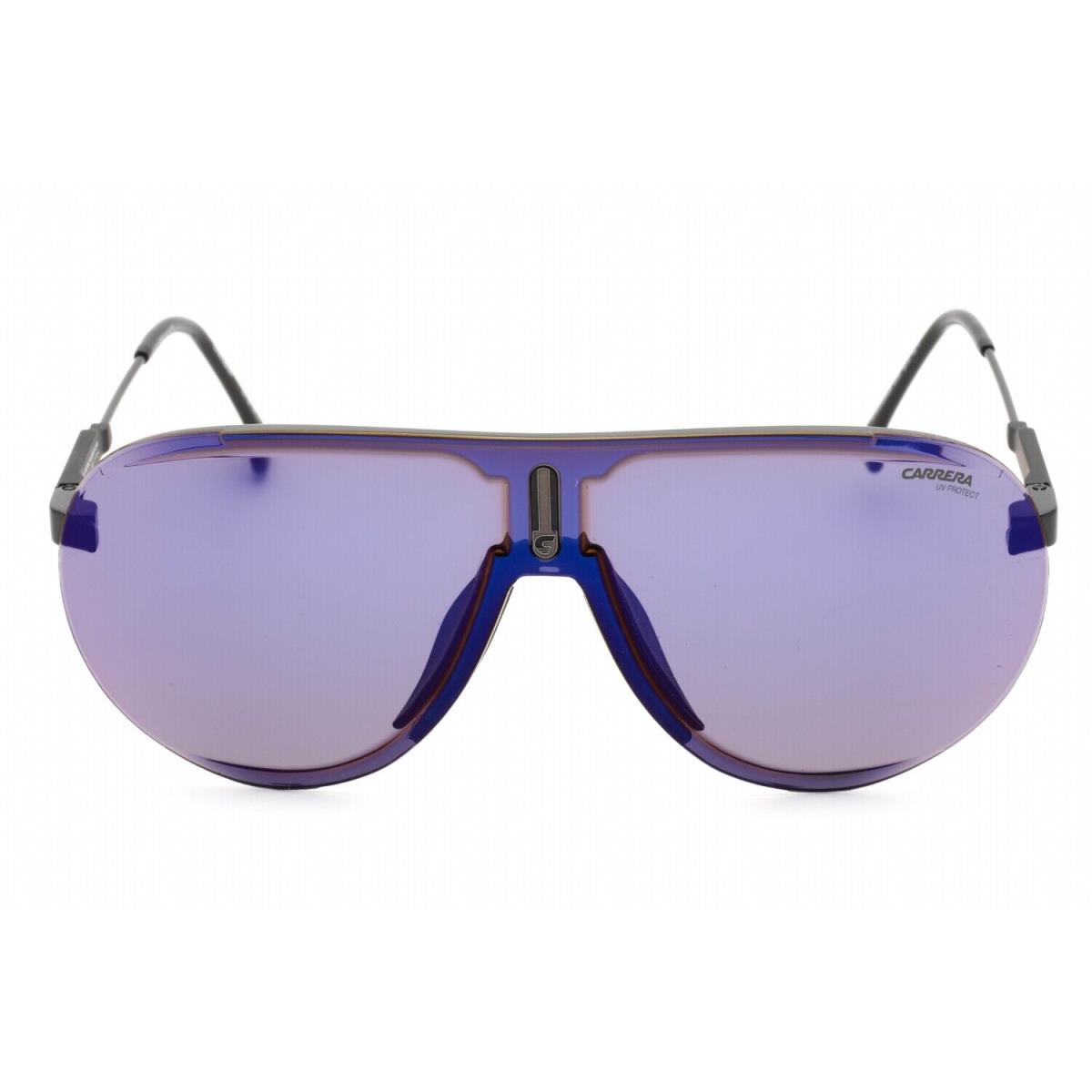 Carrera Superchampion D51 XT Sunglasses Black Blue Frame Blue Lenses 99mm - Frame: Blue, Lens: Blue