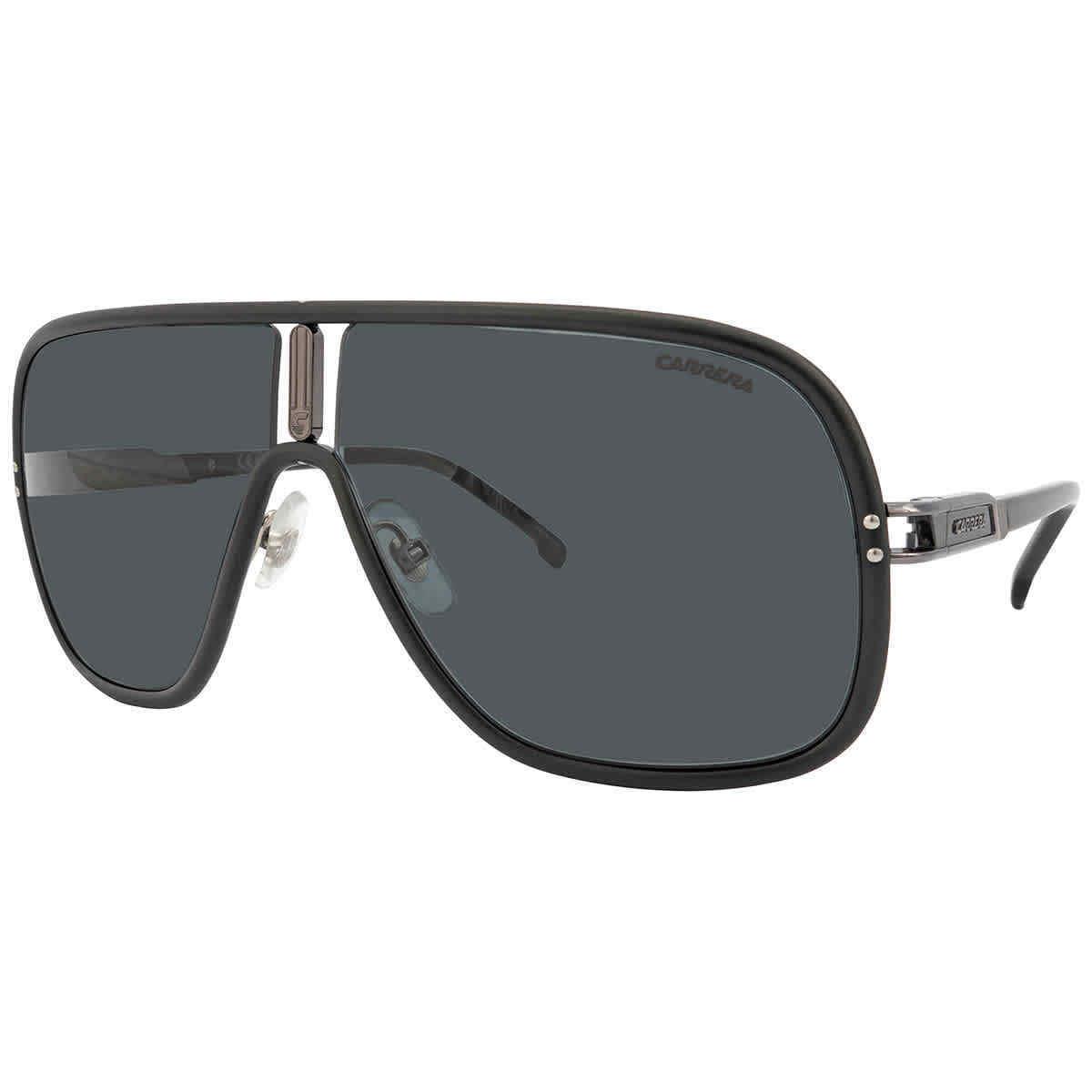 Carrera Grey Rectangular Unisex Sunglasses Flaglab 11 0003/IR 64 Flaglab 11