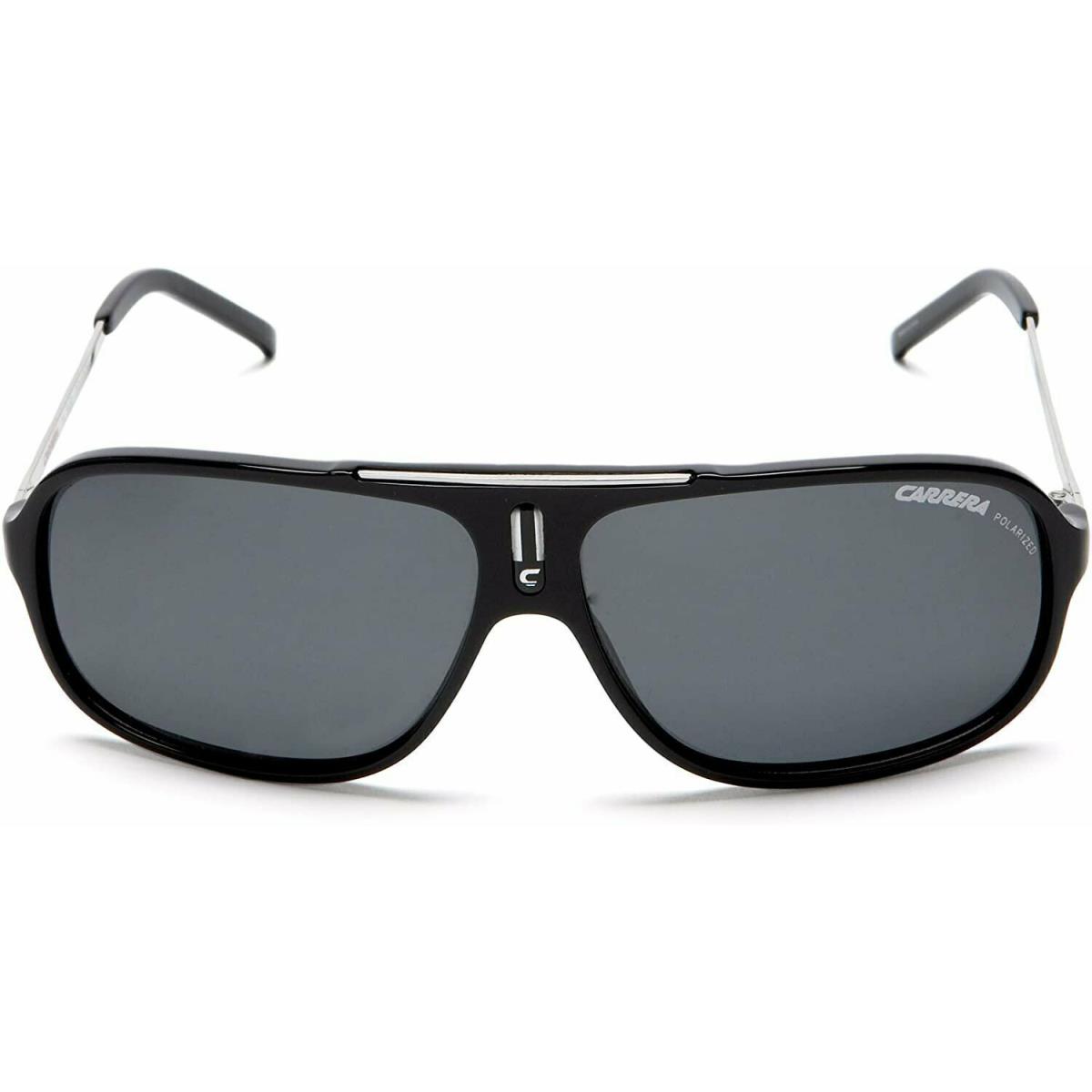 Carrera Polarized Pilot Sunglasses Black and Palladium 65 mm