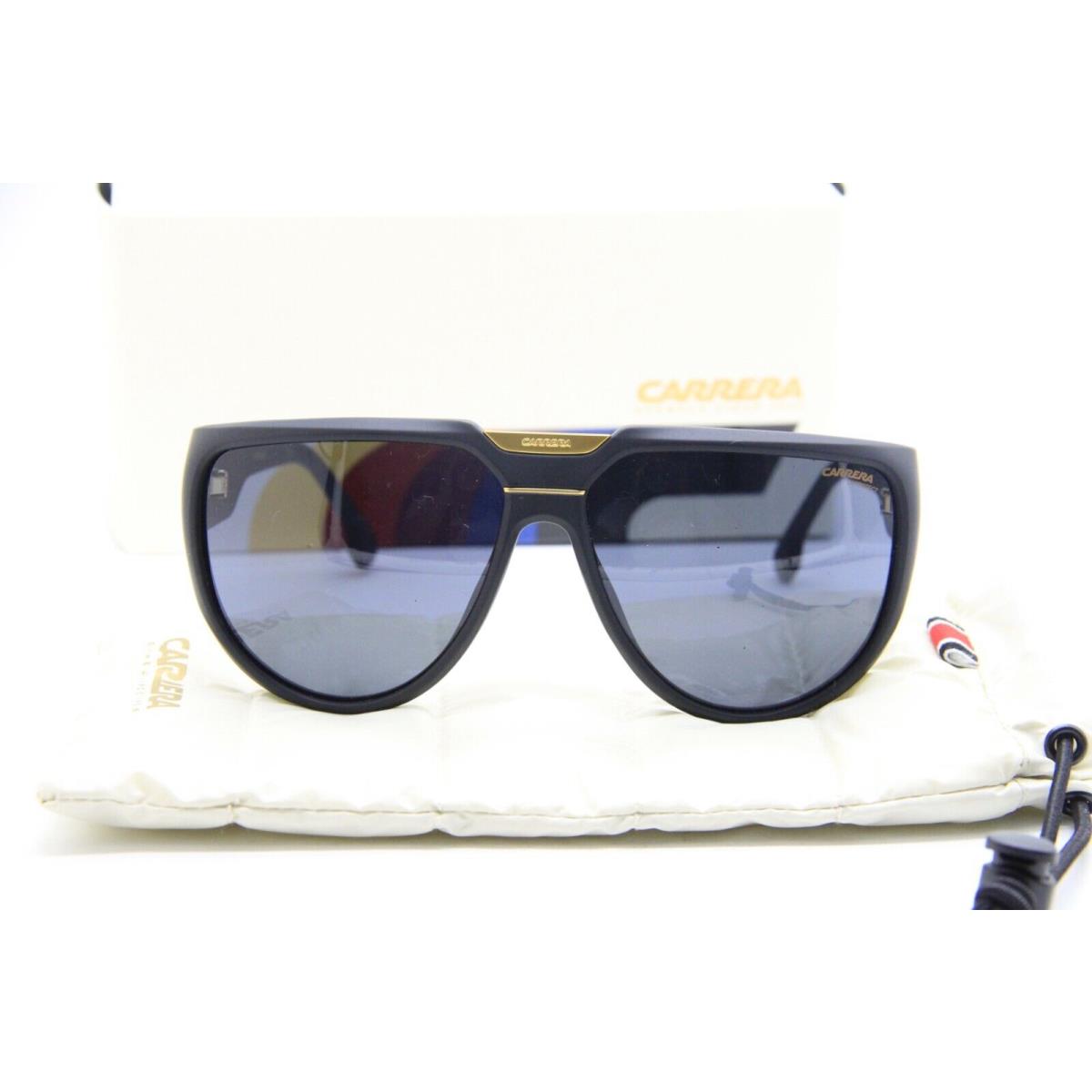 Carrera Flaglab 13 003IR Black Gold Sunglasses W/case 62-14