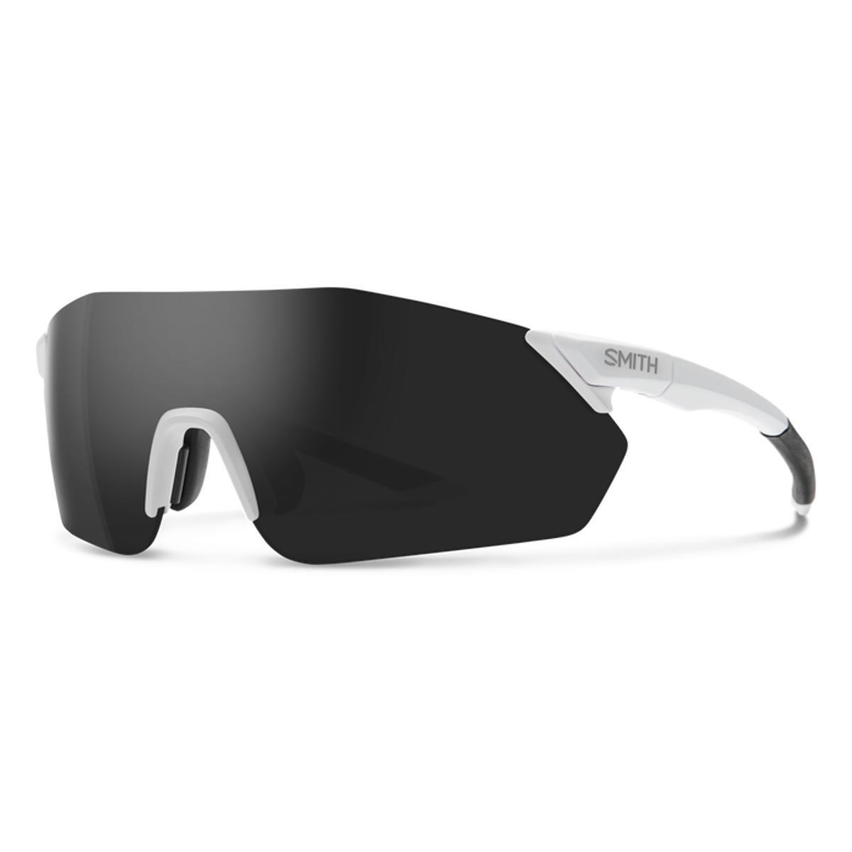 Smith Reverb Sunglasses 2021 Matte White || ChromaPop Black Lens