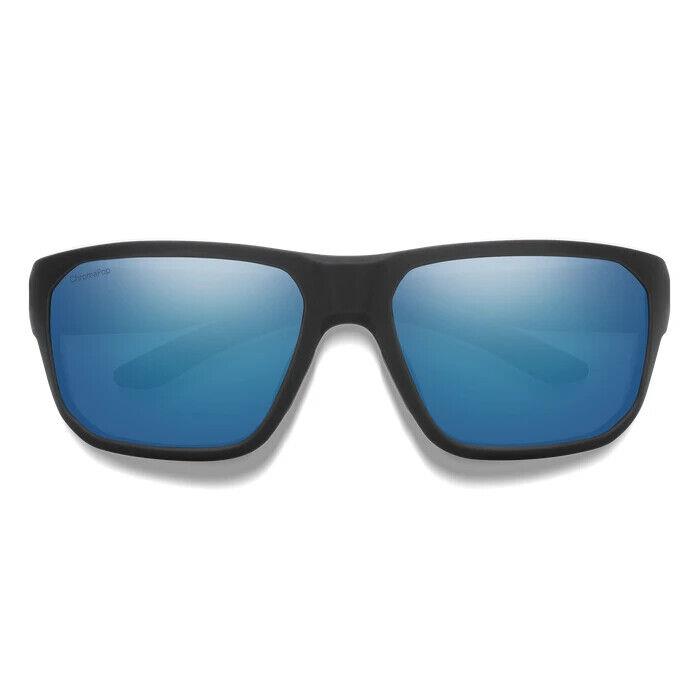 Smith Arvo Sunglasses - Matte Black W/chromapop Polarized Blue Mirror