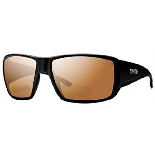 Smith Optics Guide`s Choice Bifocal Sunglasses - Matte Black Polarized Gray Gre