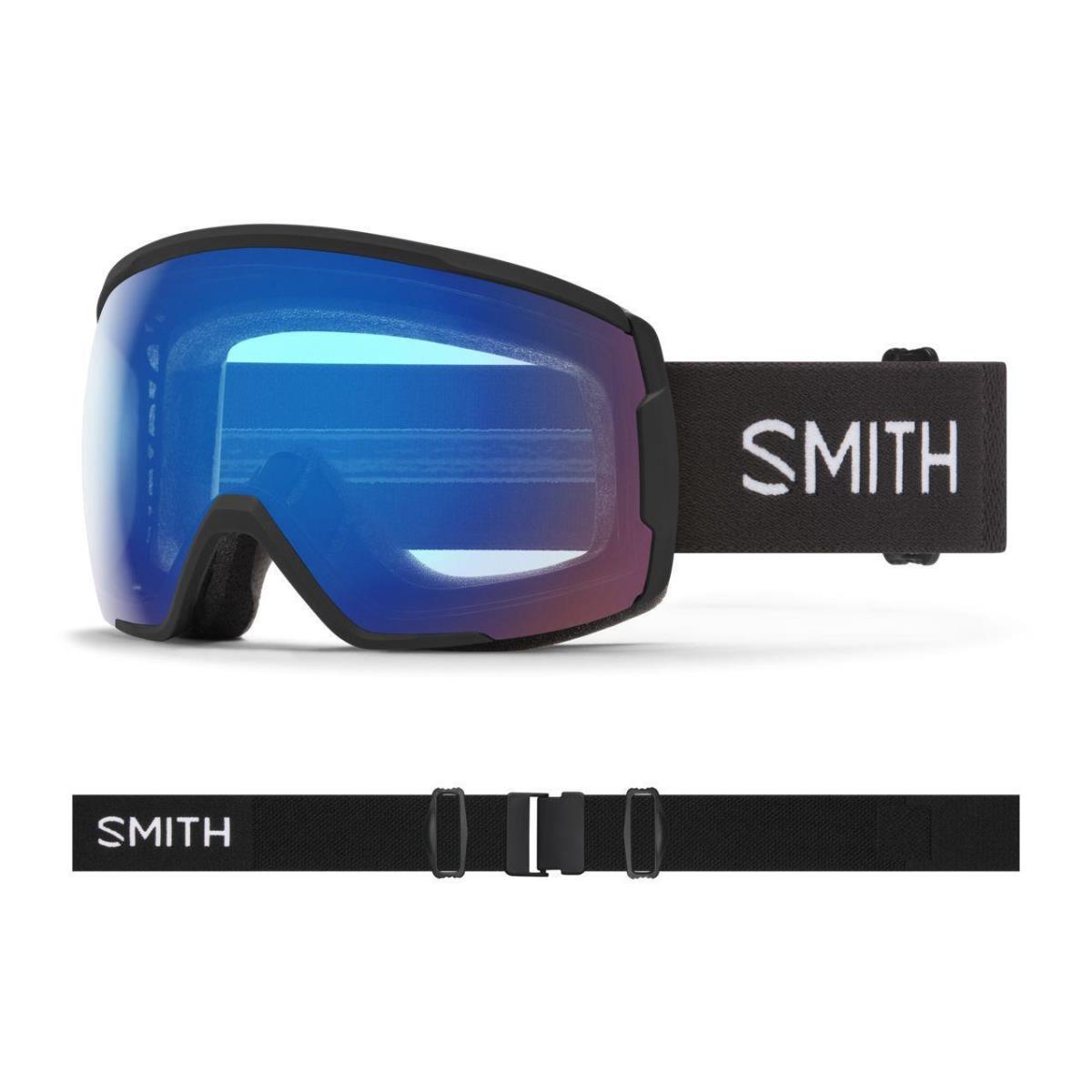 Smith Proxy Goggles Black - Chromapop Storm Rose Flash