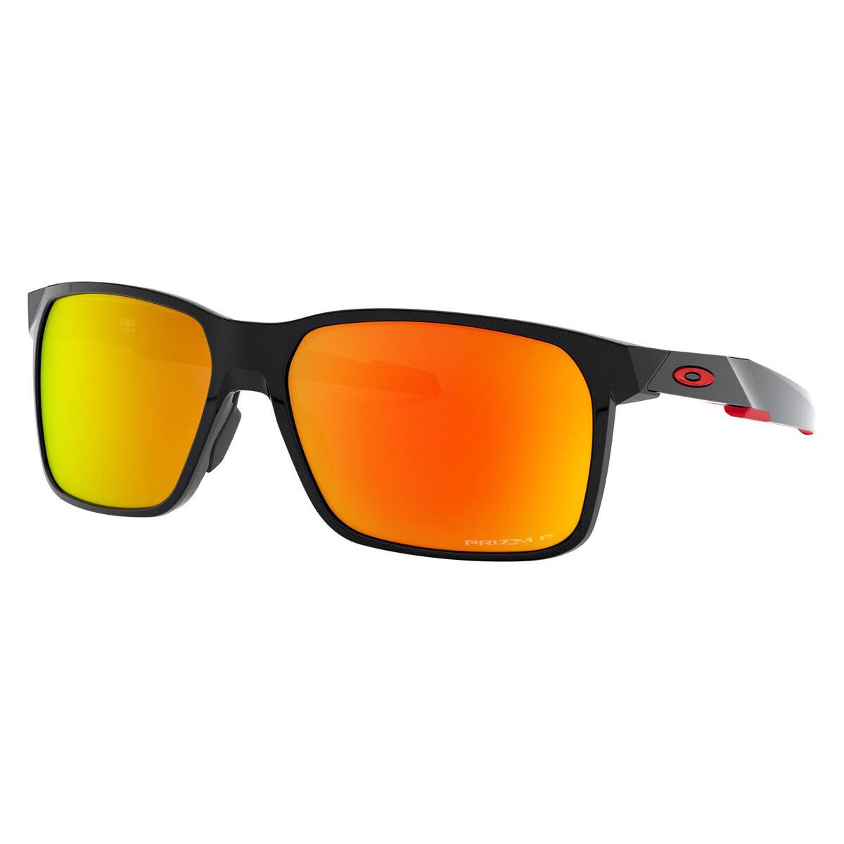 Oakley OO9460 Sunglasses Men Gray Rectangle 59mm