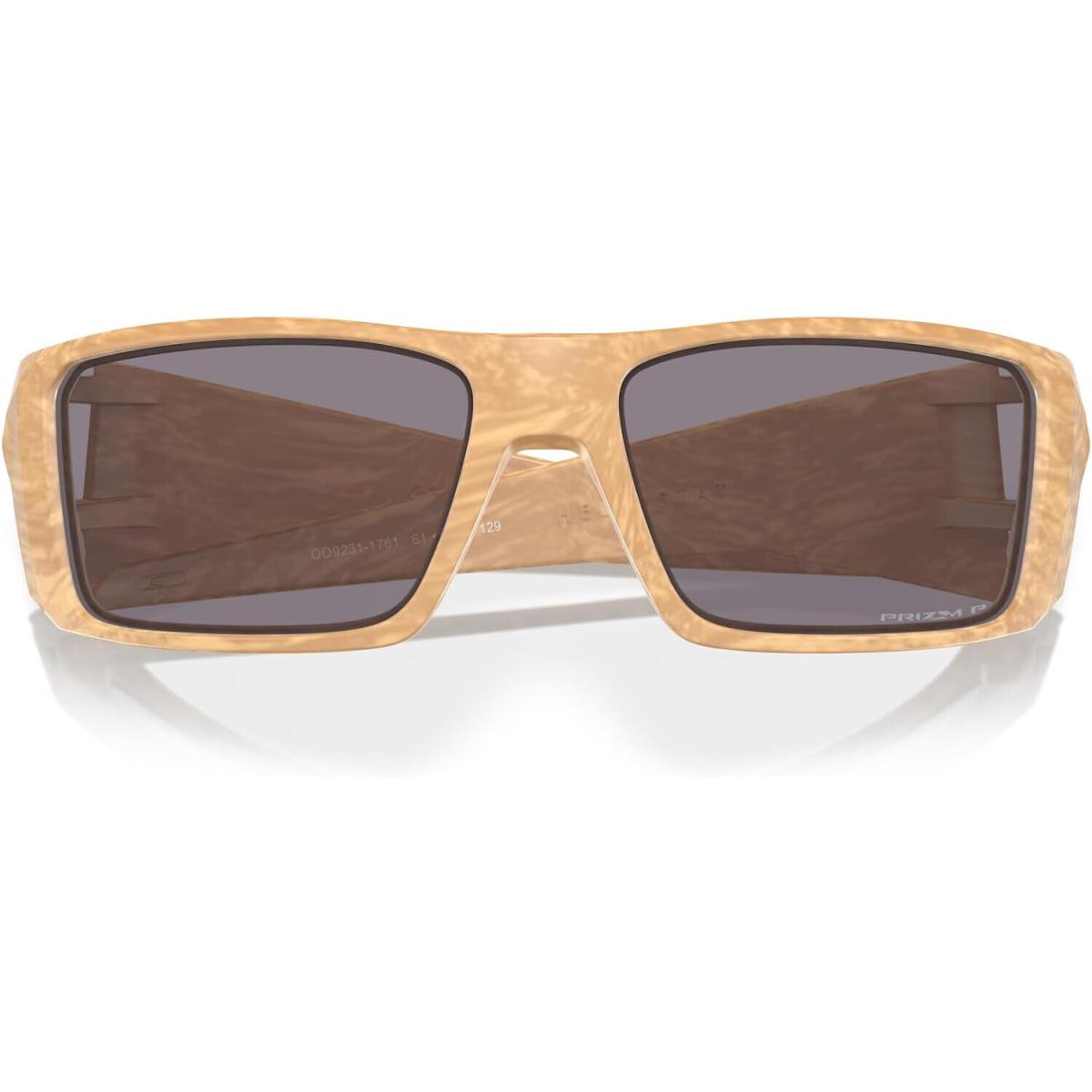 Oakley Heliostat Sunglasses - 2024 - Matte Stone Desert Tan Prizm Grey Polarized