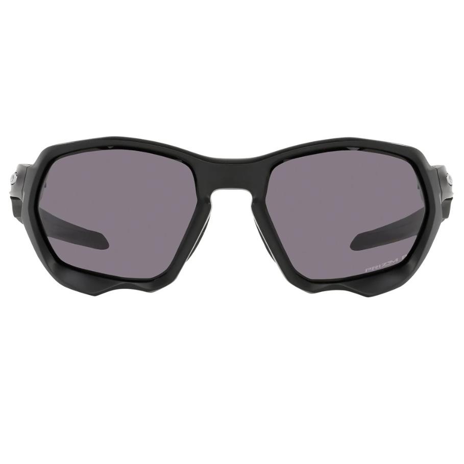 Oakley Plazma OO4019-02 Matte Black/prizm Grey Polarized Sunglasses - Frame: Black, Lens: Gray