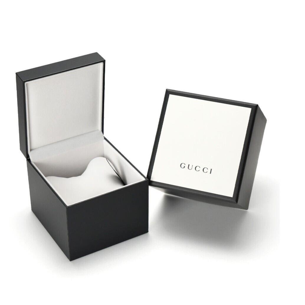 Gucci Empty Watch Box Black White Square Papers