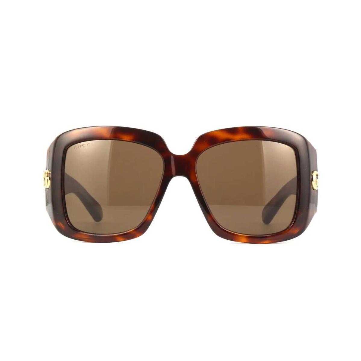 Gucci GG1402S Havana/brown 002 Sunglasses