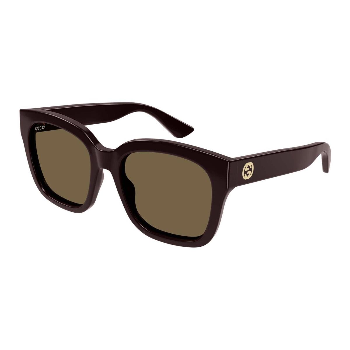 Gucci GG1338S Burgundy/brown 005 Sunglasses