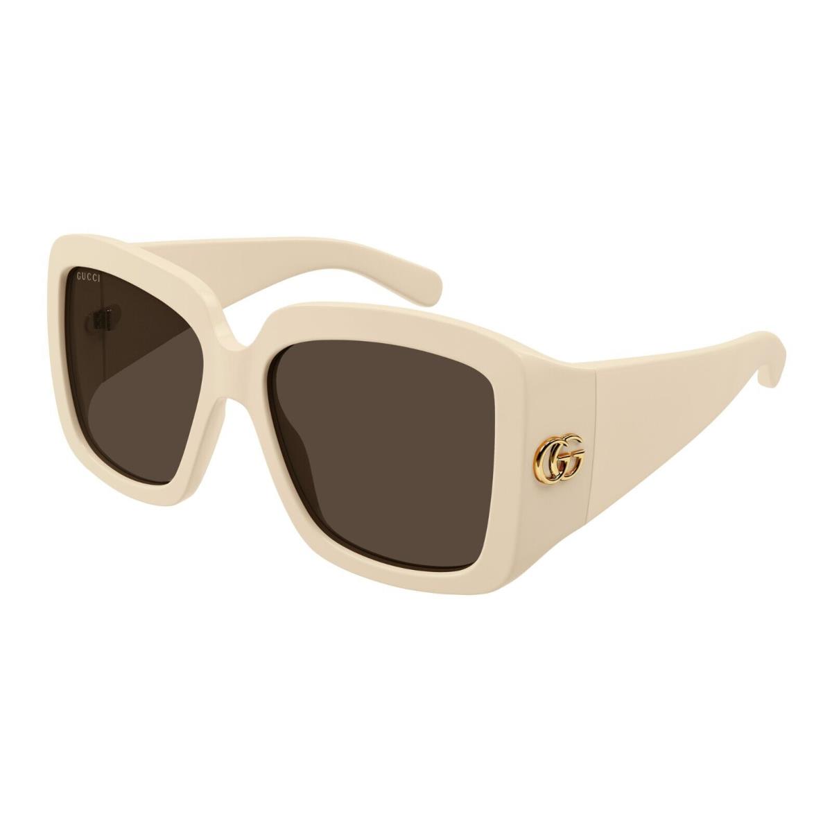 Gucci GG1402S Ivory/brown 004 Sunglasses