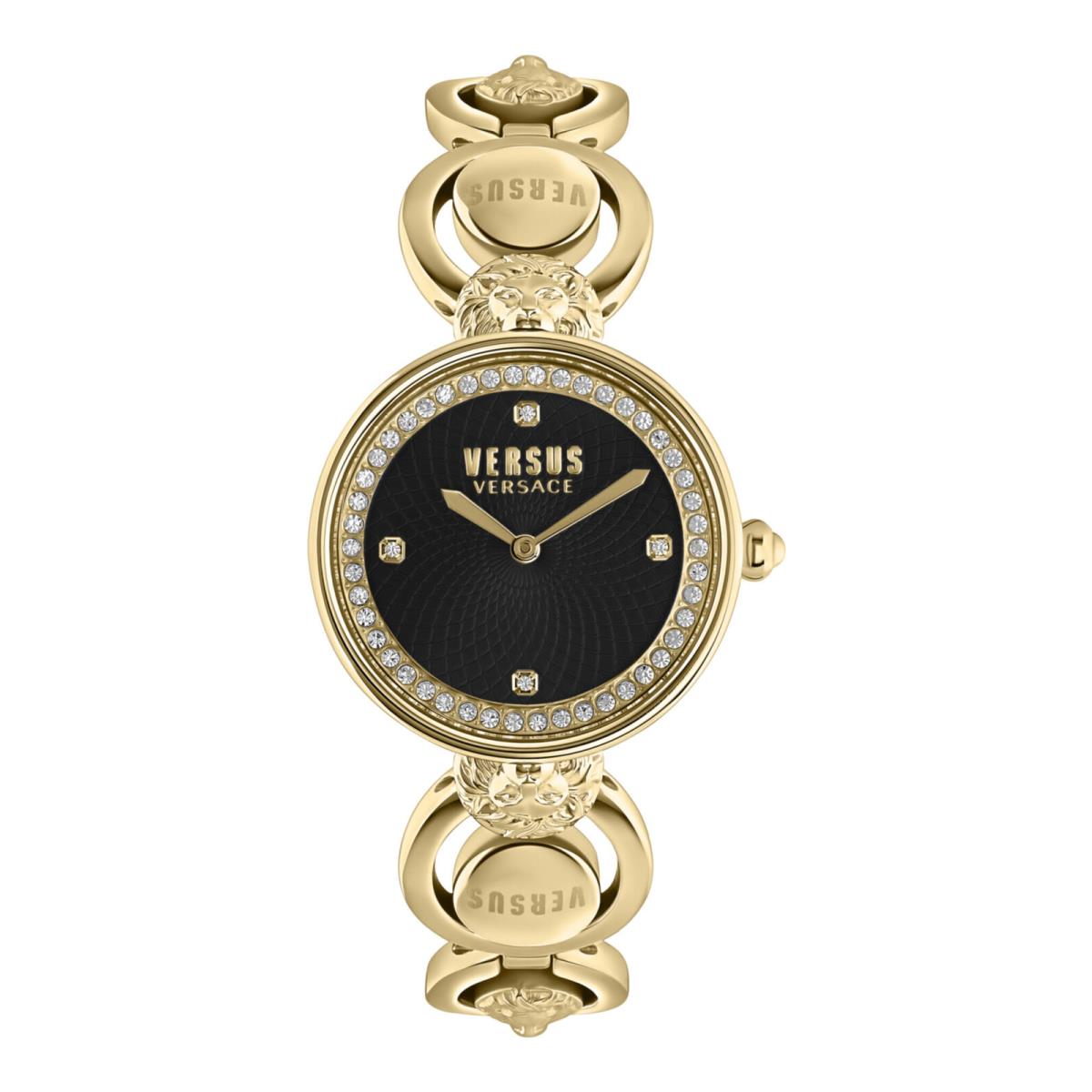 Versus Versace Womens Victoria Harbour Gold 34mm Bracelet Fashion Watch