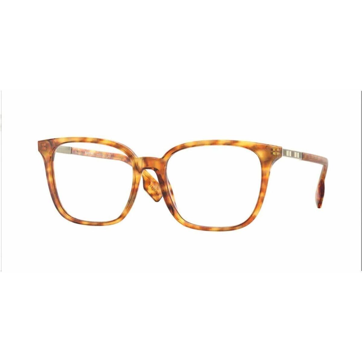 Burberry BE2338 3908 Light Havana Square Women`s 53 mm Eyeglasses