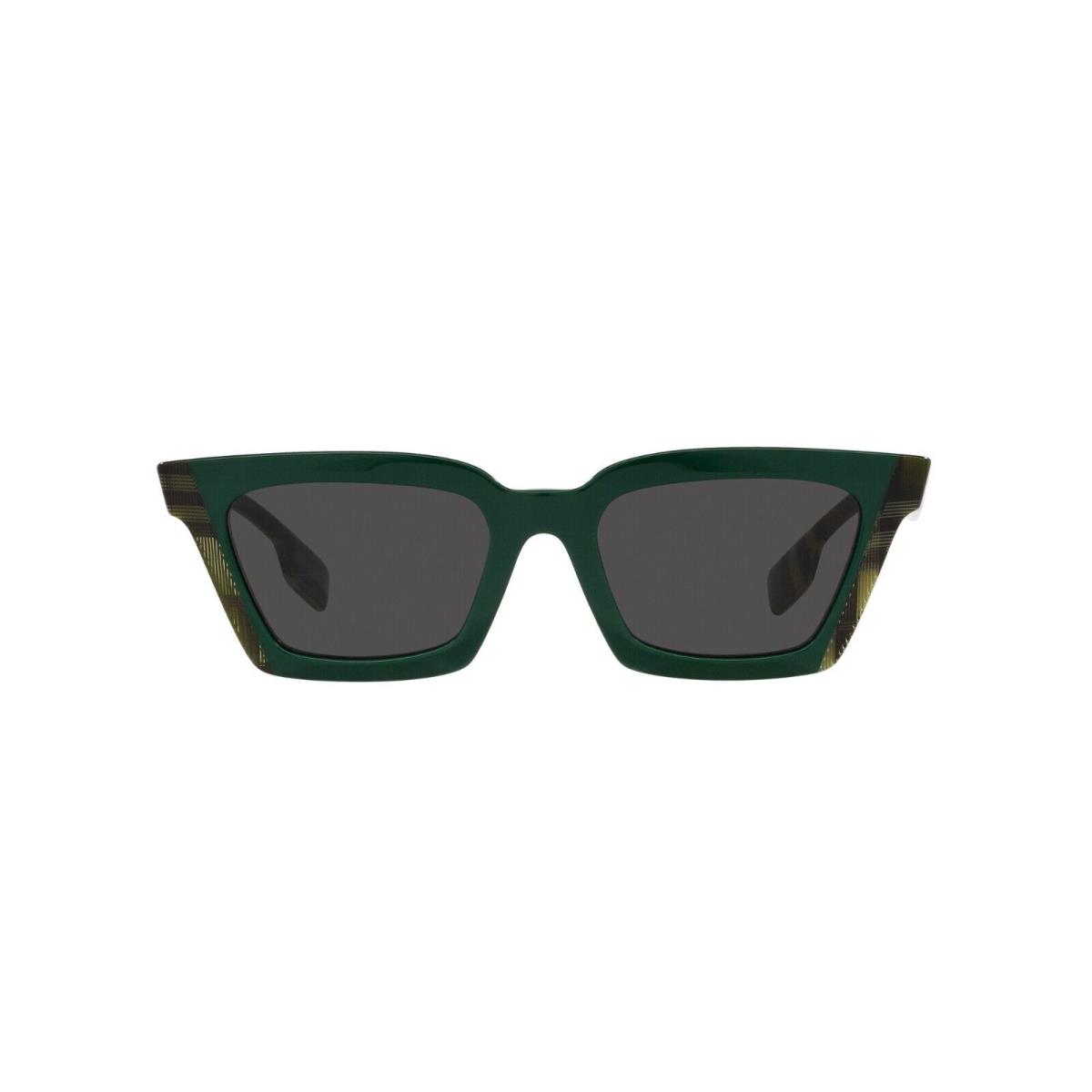 Burberry Briar BE 4392U Green/dark Grey 4056/87 Sunglasses