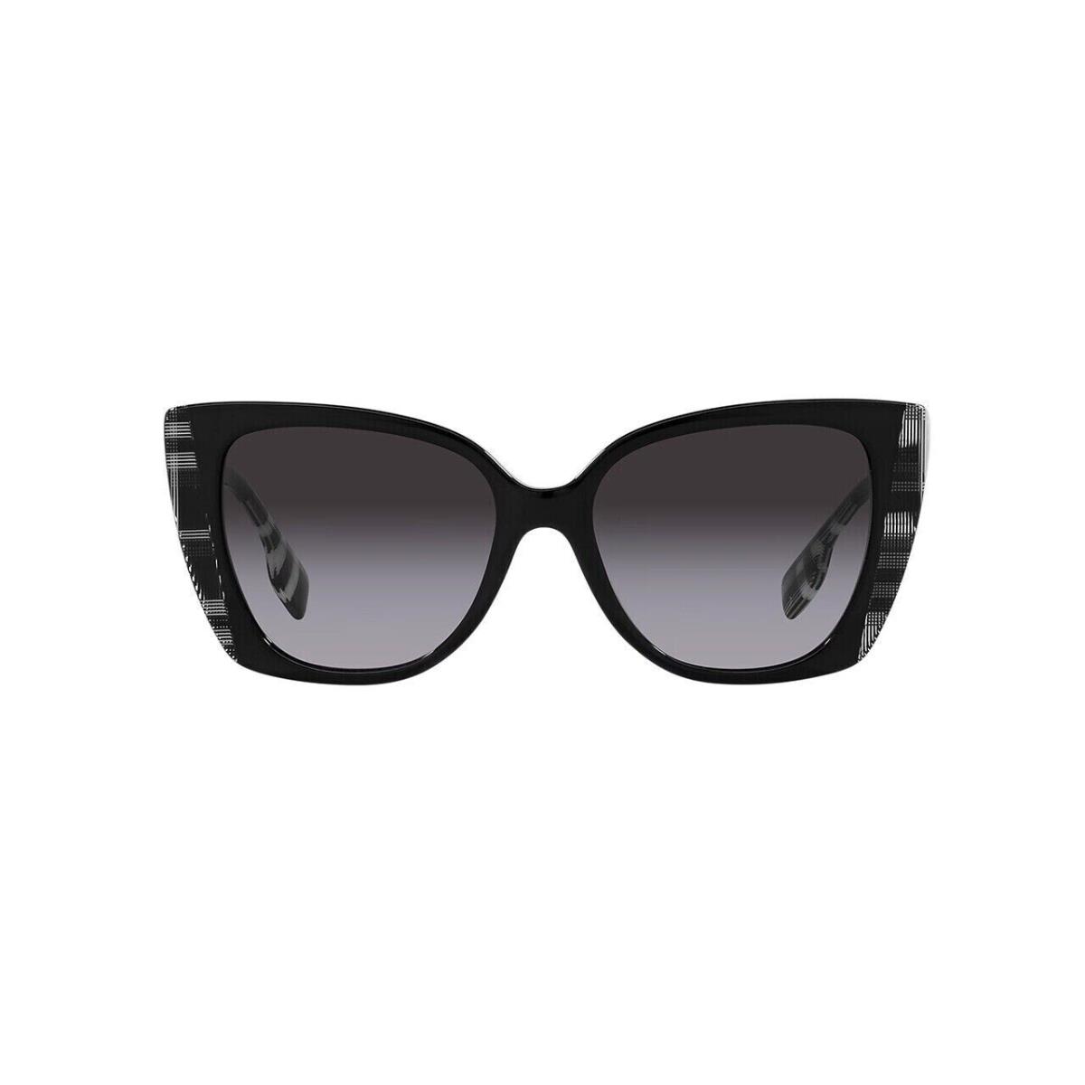 Burberry Sunglasses BE4393 40518G 54 Meryl Black Grey Woman
