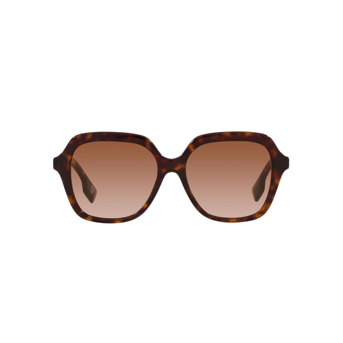 Burberry Joni BE 4389 Dark Havana/brown Shaded 3002/13 Sunglasses