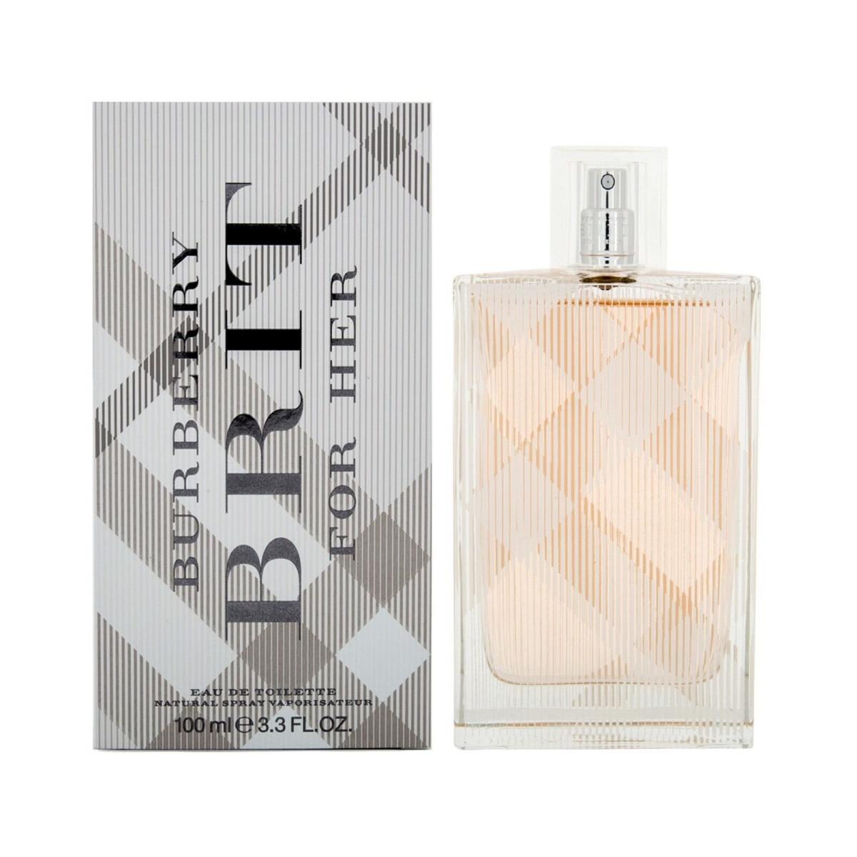 Burberry Brit Eau DE Toilette Spray For Women 3.4 FL OZ 100 ML