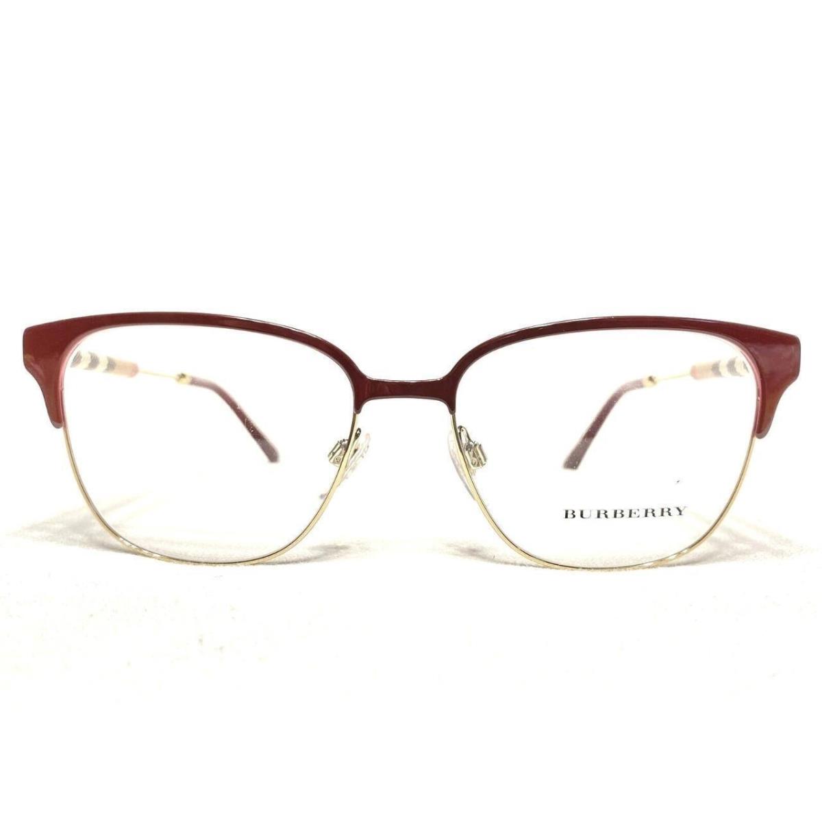 Burberry B1313-Q 1238 Color Burgundy on Gold 53-16-140