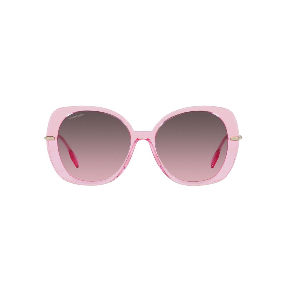 Burberry Eugenie BE 4374 Pink/grey Pink Shaded 4024/5M Sunglasses