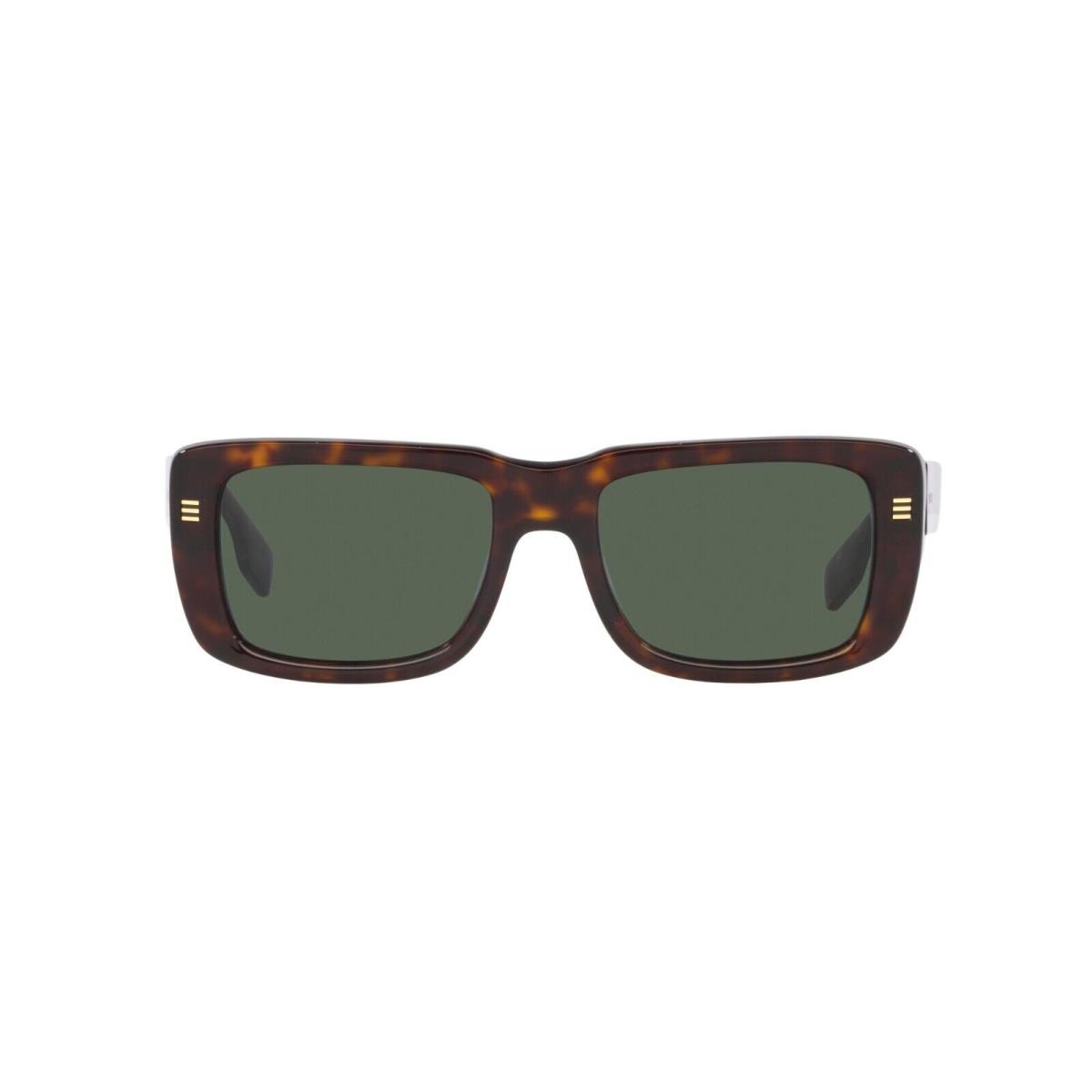 Burberry Jarvis BE 4376U Havana/green 3002/71 Sunglasses