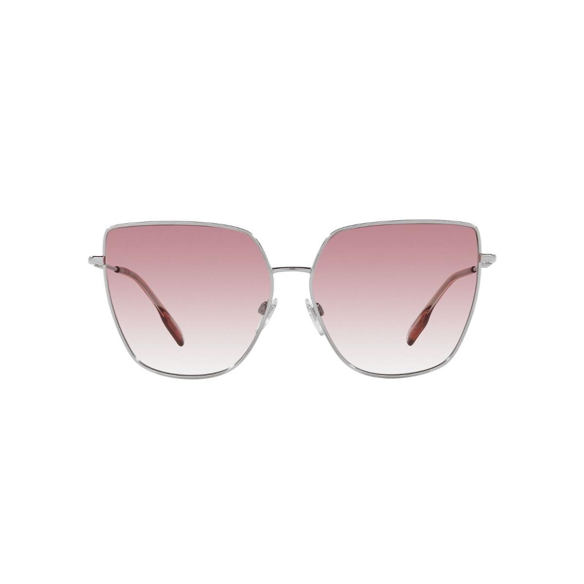 Burberry Alexis BE 3143 Silver/pink Shaded 1005/8D Sunglasses