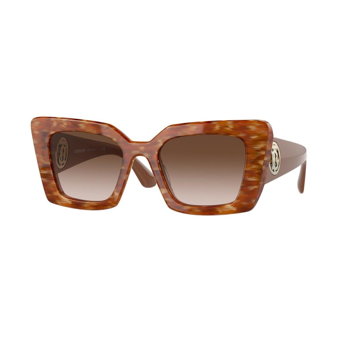 Burberry Daisy BE 4344 Spotted Brown/brown Shaded 3940/13 Sunglasses