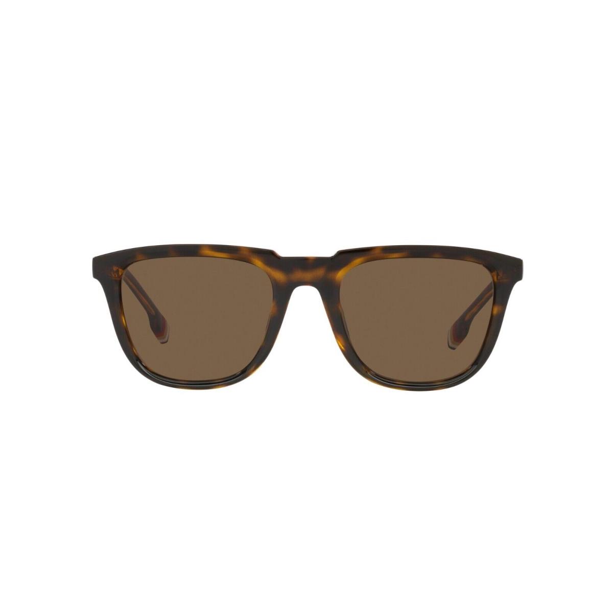 Burberry George BE 4381U Dark Havana/dark Brown 3002/73 Sunglasses