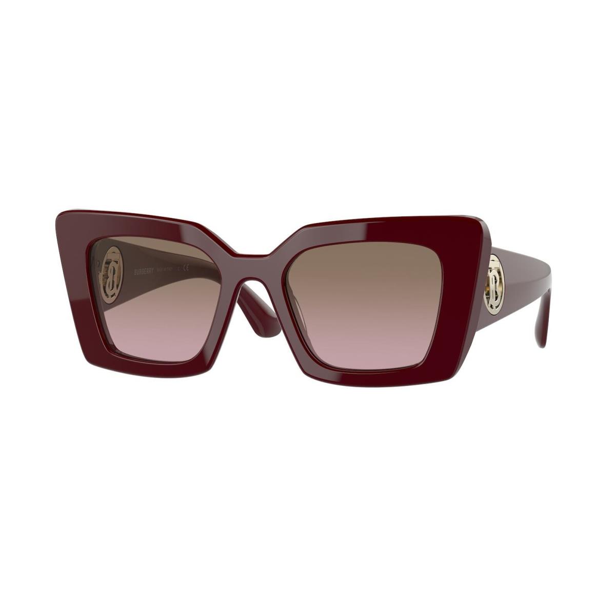 Burberry Daisy BE 4344 Bordeaux/violet Brown Shaded 3403/14 Sunglasses