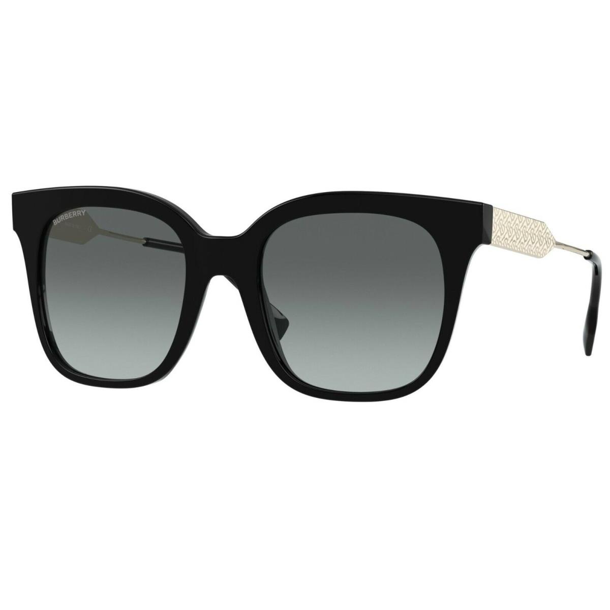 Burberry Evelyn BE 4328 Black/grey Shaded 3001/11 Sunglasses