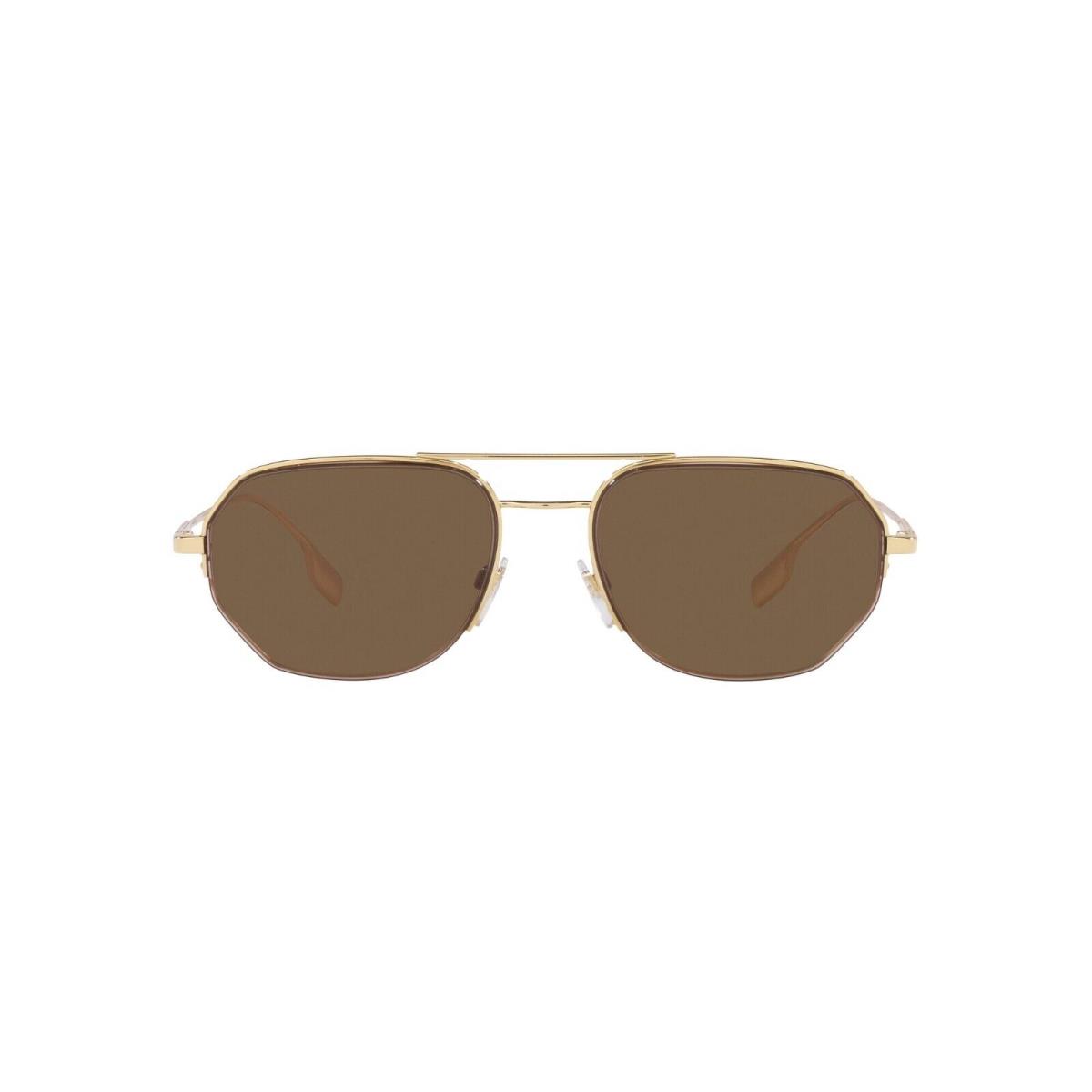 Burberry Henry BE 3140 Pale Gold/brown 1109/73 Sunglasses