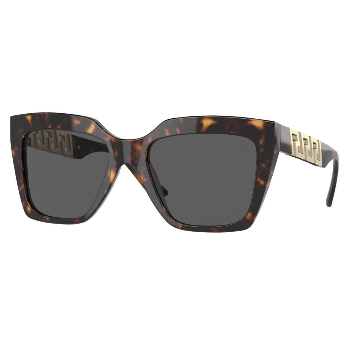 Versace VE 4418 Havana/dark Grey 108/87 Sunglasses