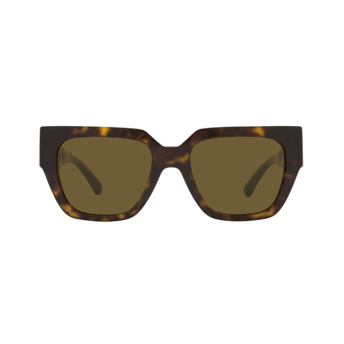 Versace VE 4409 Dark Havana/brown 108/73 Sunglasses