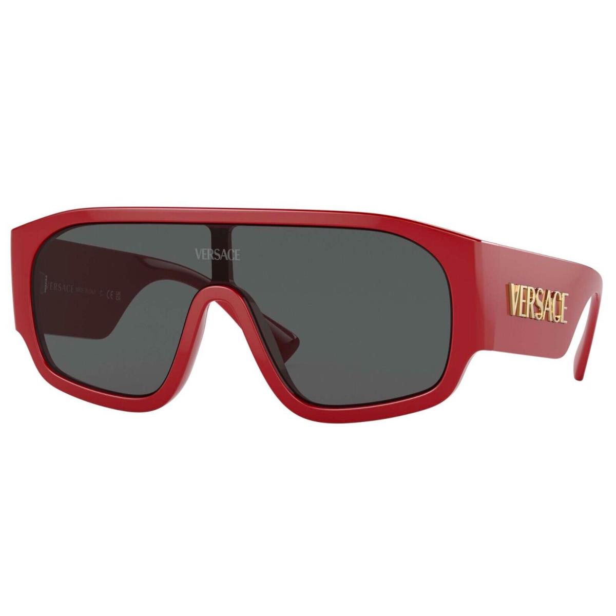 Versace VE 4439 Red/grey 5388/87 Sunglasses