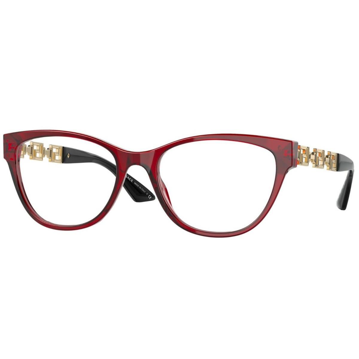 Versace Greca VE 3292 Burgundy 388 Eyeglasses