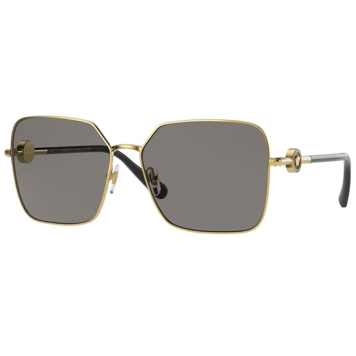 Versace Enamel Medusa VE 2227 Gold/grey 1002/87 Sunglasses