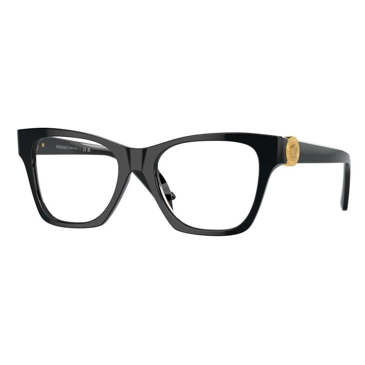 Versace VE 3341U Black GB1 Eyeglasses