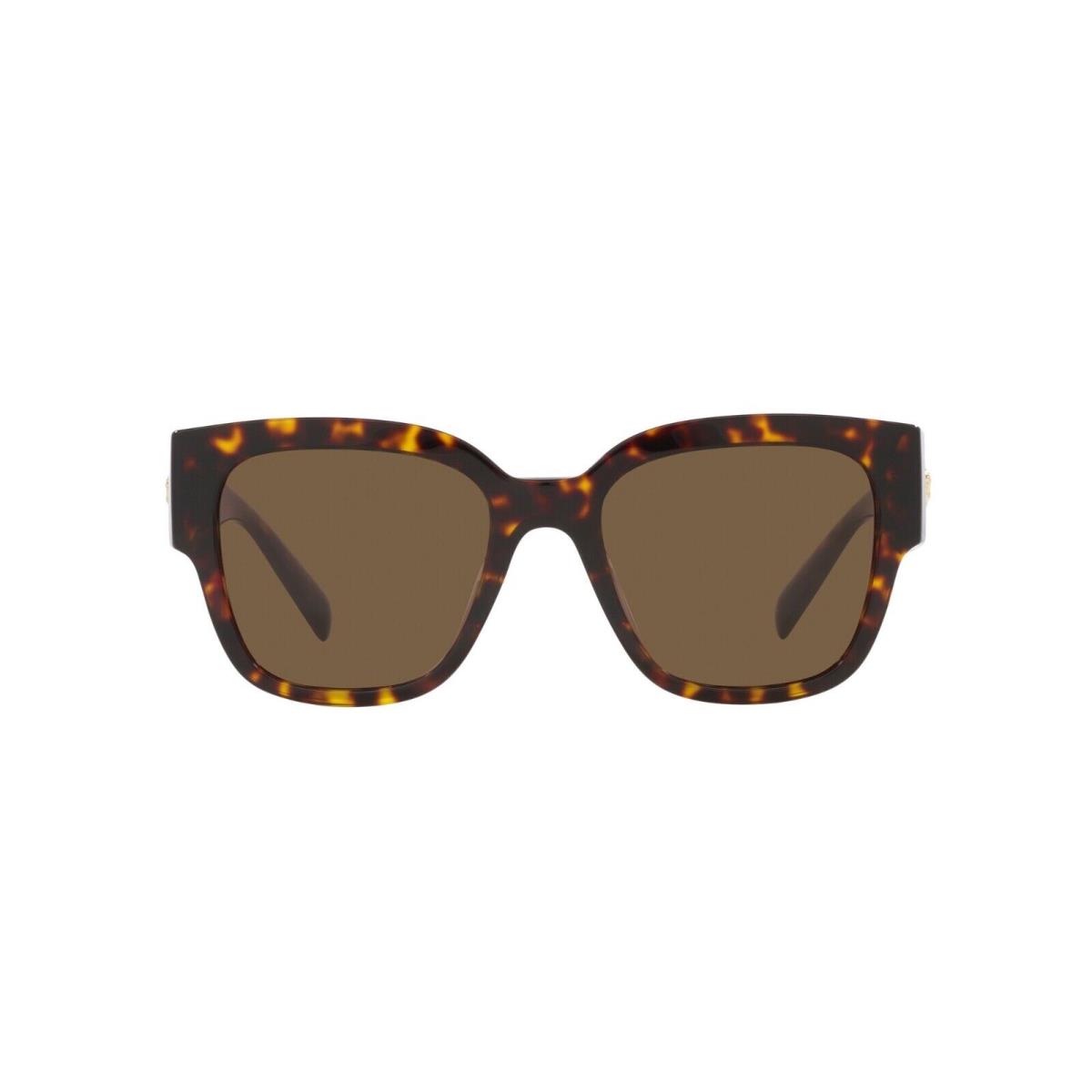 Versace VE 4437U Havana/dark Brown 108/73 Sunglasses