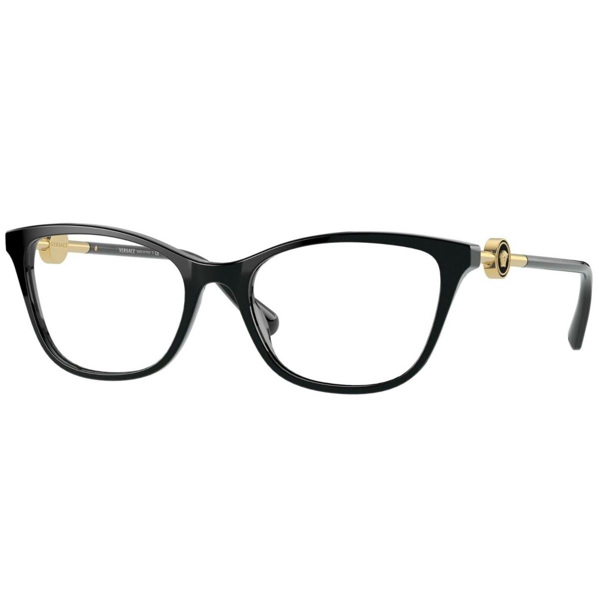 Versace Enamel Medusa VE 3293 Black GB1 Eyeglasses