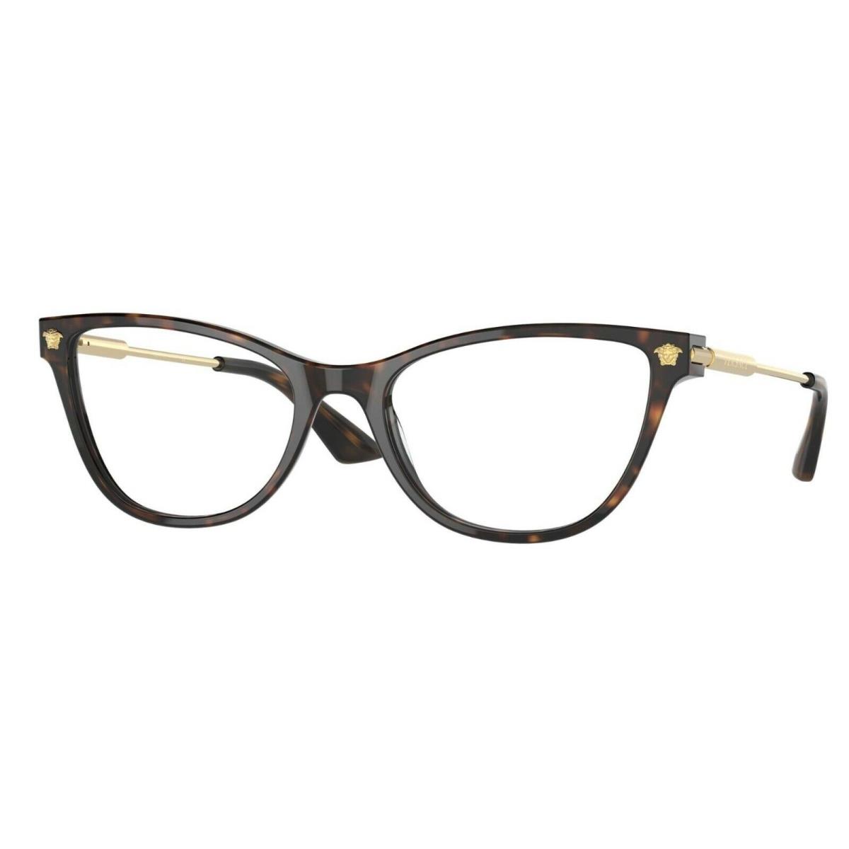 Versace VE 3309 Havana 108 Eyeglasses