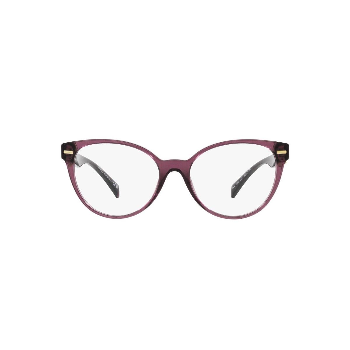 Versace VE 3334 Transparent Violet 5220 Eyeglasses