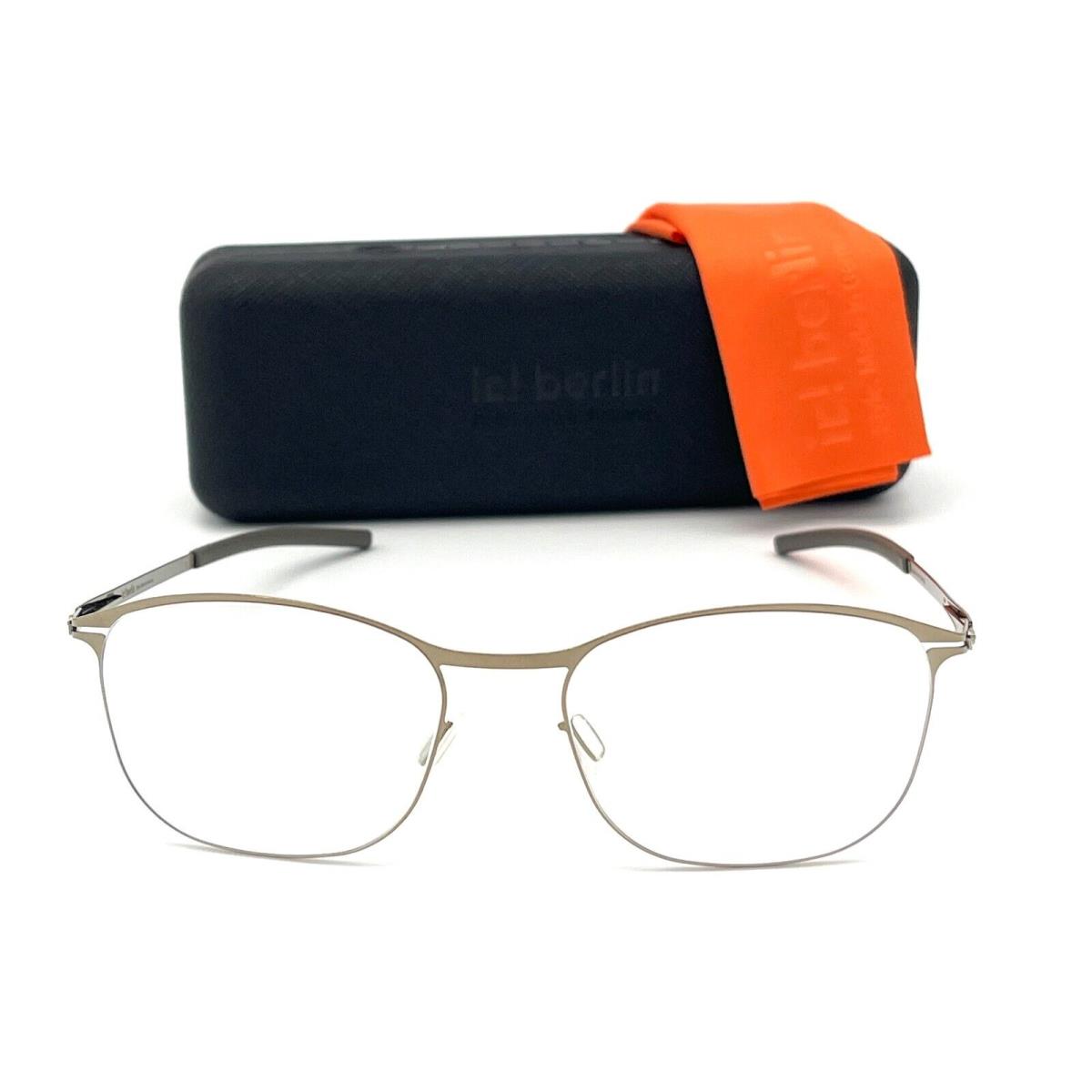 IC Berlin Sahel Shiny Bronze Warm Gray / Demo Lens 52mm Eyeglasses - Frame: Shiny Bronze Warm Gray